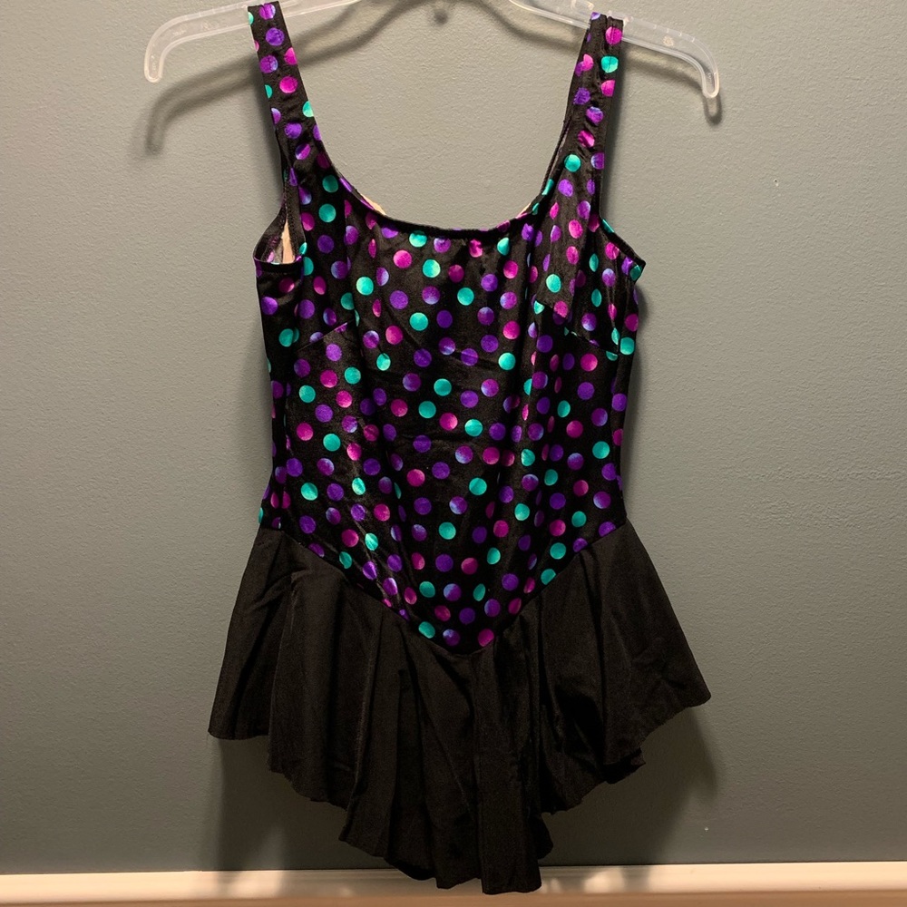 Polka dot swim suit